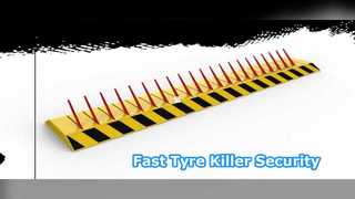 Snelle Tyre Killer Barrier 100 mm sec 10 mm spikes