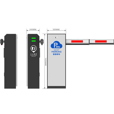 kopen Van de de Boombarrière van het veiligheidsparkeren van de de Poort Antineerstorting Aangepaste Motor de Machtsoem online manufacture
