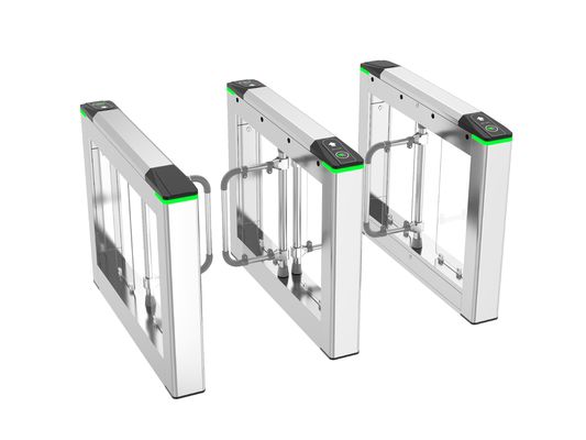 kopen SUS304 van de de Schommelingsbarrière van de gezichtserkenning Turnstile 30 Mensen Min Automatic Turnstile Gate online manufacture