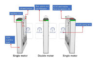Automatische Turnstile van de Schommelingsbarrière Poort DC24V Brushless voor Toegangsbeheer