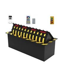 kopen Geel en zwart sticker oprit barricade systeem met roest bescherming en twee keer schilderen online manufacture