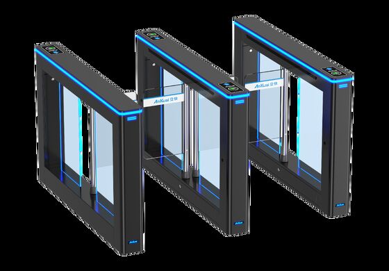 kopen High-Speed Optical Turnstile Gate - Slim Design Access Control met gezichtsherkenning/QR-code voor kantoor/metro online manufacture