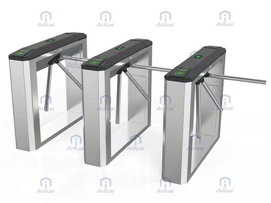 SUS304 Turnstile van de veiligheidsbarrière 650mm Steegbreedte -20℃~+70℃ Werktemperatuur