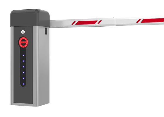 Automatische snelheidsbarrière poort Zwarte en grijze kast Kleur DC24V borstelloze motor voor parkeeringang