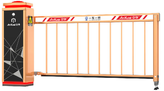 100W gemotoriseerde boombarrière voor zware klimaten Unieke 430,5MHz afstandsbediening