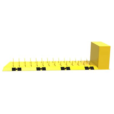 83mm geel en zwart betaalbare automatische bandenvermoordder met een verborgen ontwerp en onzichtbare bedrading