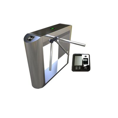 Not Condensed Relative Humidity Tripod Turnstile Gate Made of SUS304 Power Voltage AC220V10V Ideal for Pedestrian Control